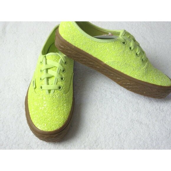 COPY - Vans Women's Authentic Ice Cream Cone Glitter Yellow Gum Shoes Size 6 NI… - Picture 4 of 5